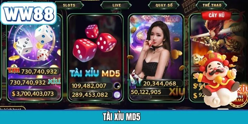 Tài Xỉu MD5 WW88 - Tựa Game Giải Trí Hiện Đại Nhất Hiện Nay